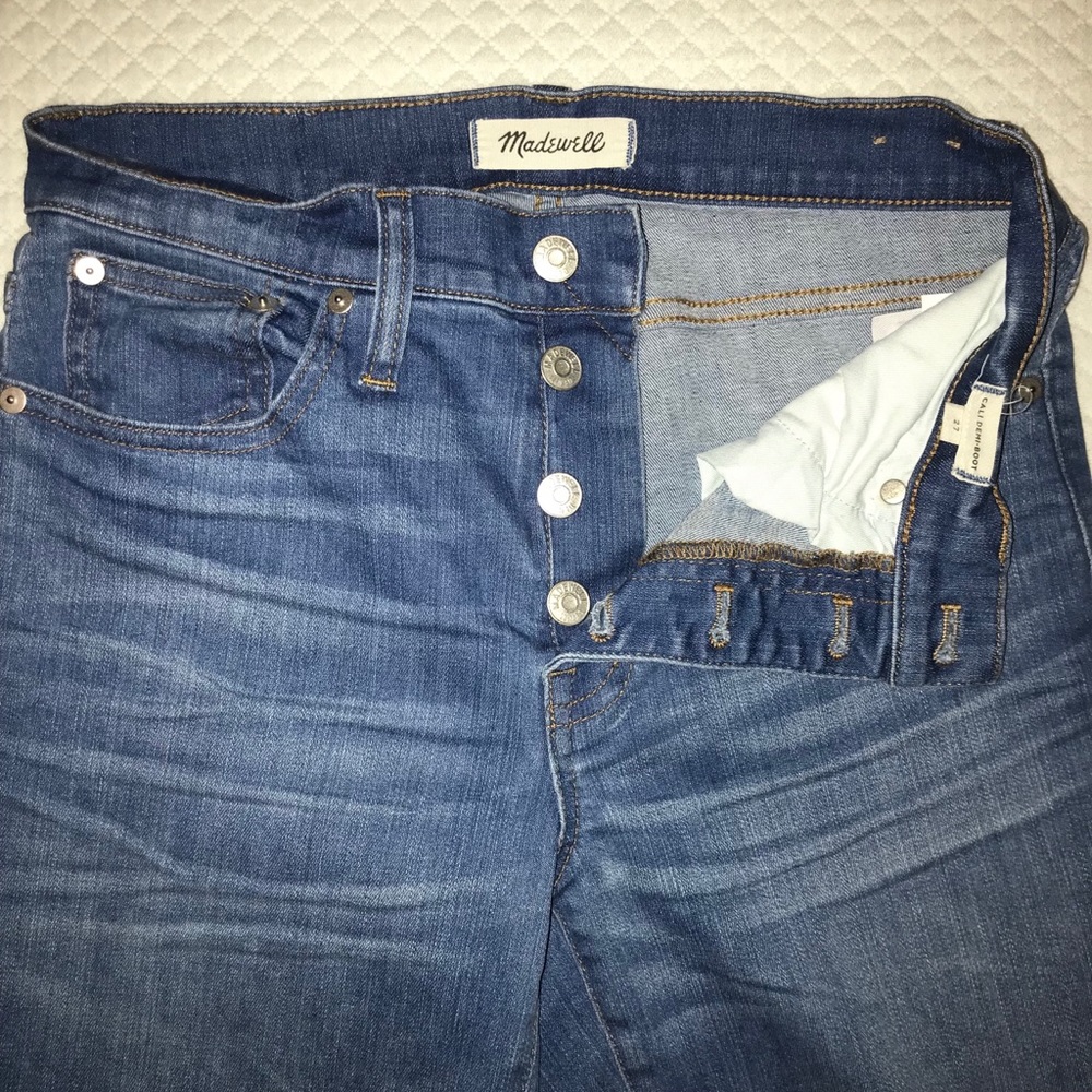 Madewell Cali Demi Boot Jeans